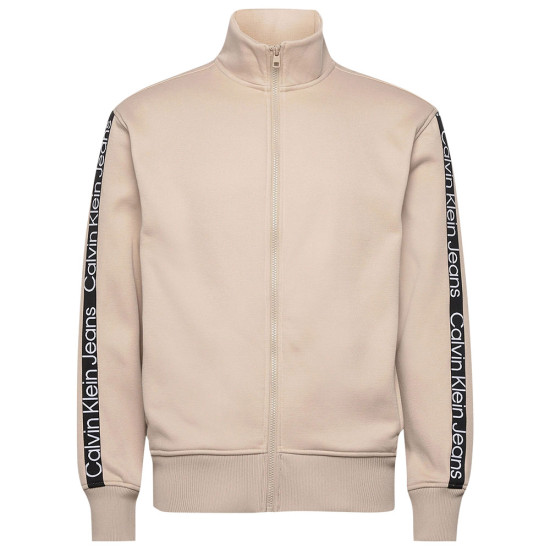 Calvin Klein Ανδρική ζακέτα Cut Off Logo Tape Zip